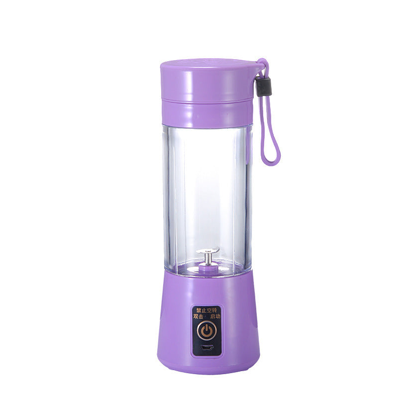 Portable Juicer Multifunctional Juicer Kitchen Gym From House Purple USB 2leaves