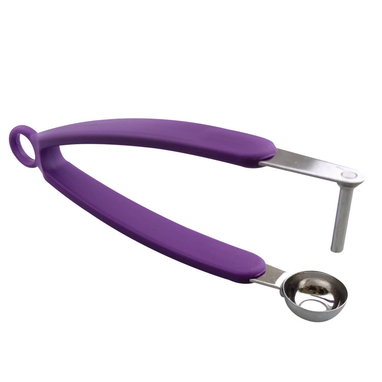 Stainless Steel Cherry Red Date Pitting Device Kitchen Utensils Kitchen DealSniper.net Purple