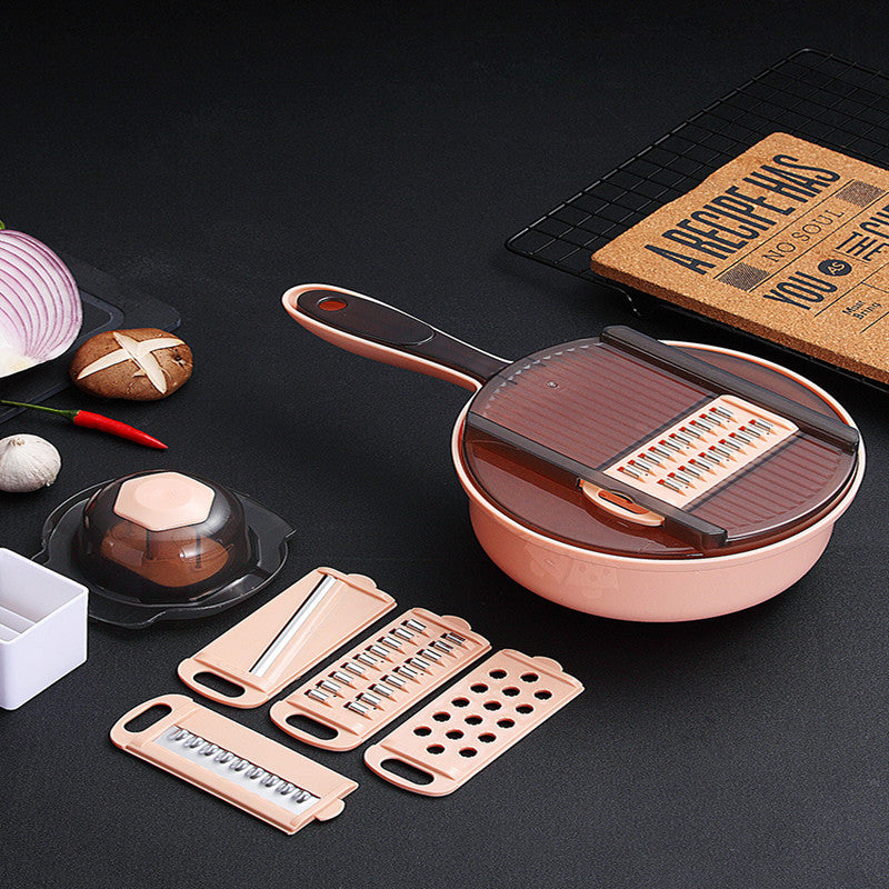 Multifunctional Vegetable Cutting Artifact Kitchen Household Potato Shreds Kitchen DealSniper.net