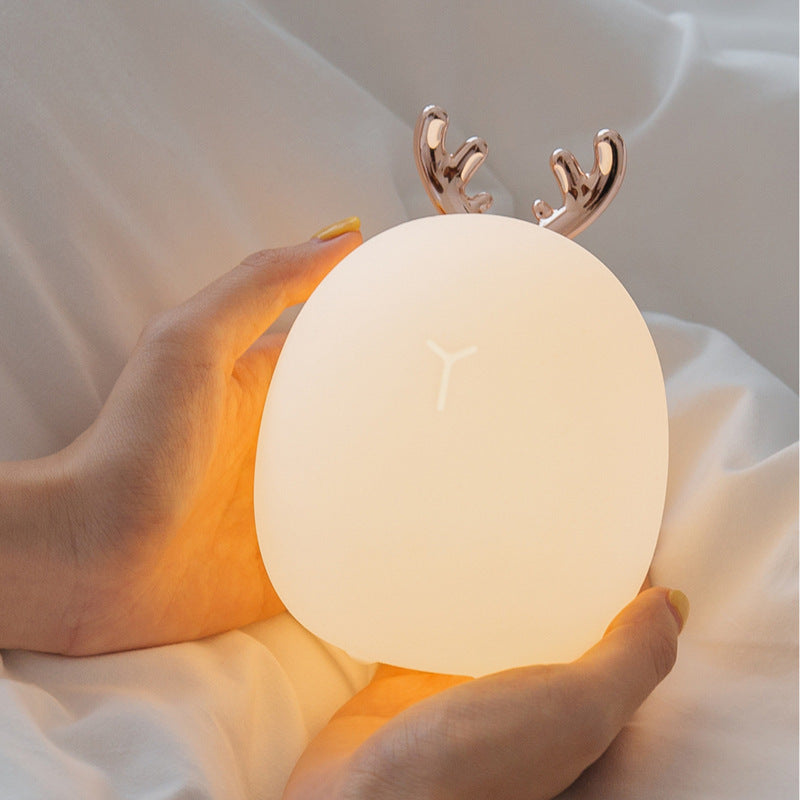 Cartoon Deer Night Light USB Charge Rabbit Gadgets DealSniper.net