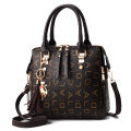 Women\'s Bag New Women\'s Bag Leisure Shoulder Bag Large Capacity PU Leather Handbag Cross Bag Women DealSniper.net Dark coffee