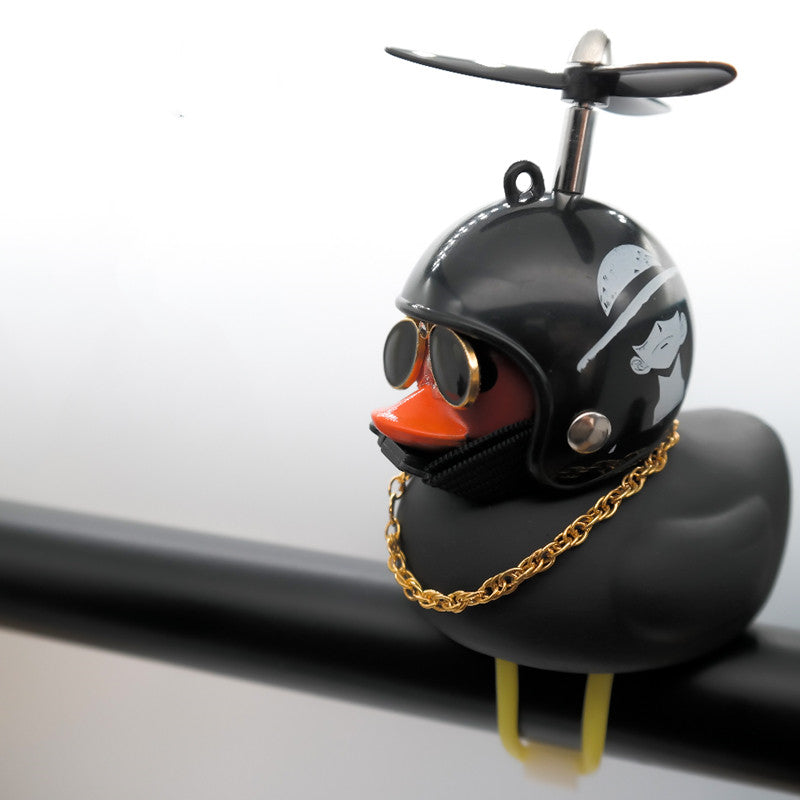 Little Yellow Duck Electric Vehicle Self-Propelled Motorcycle Ornaments Vehicle DealSniper.net B