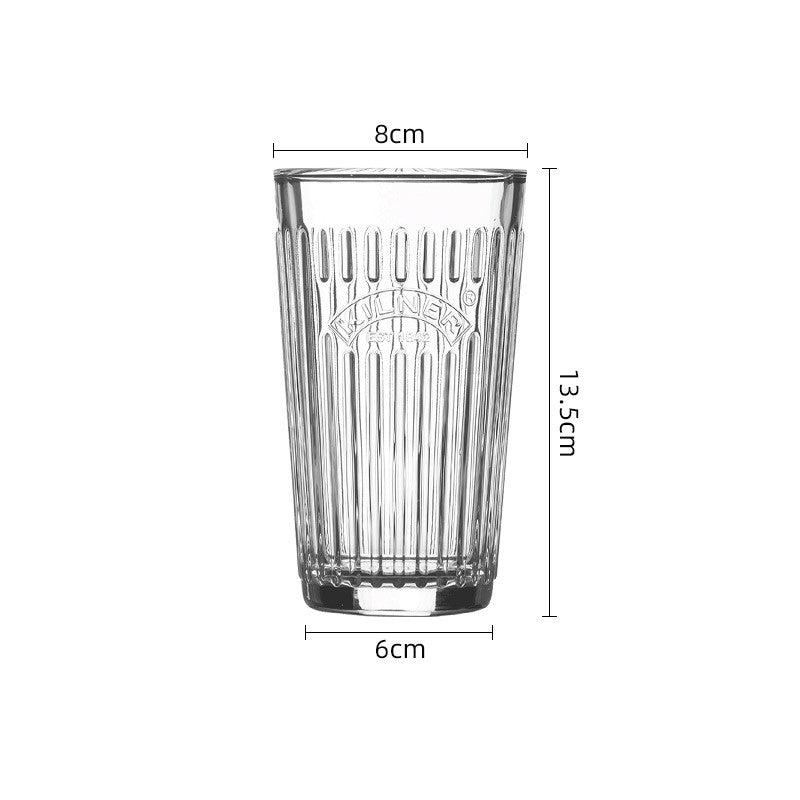 Coldwater Bottle Glass Beverage Can Refrigerated Filling Juice Beverage Jug with Faucet Kitchen DealSniper.net Transparent B