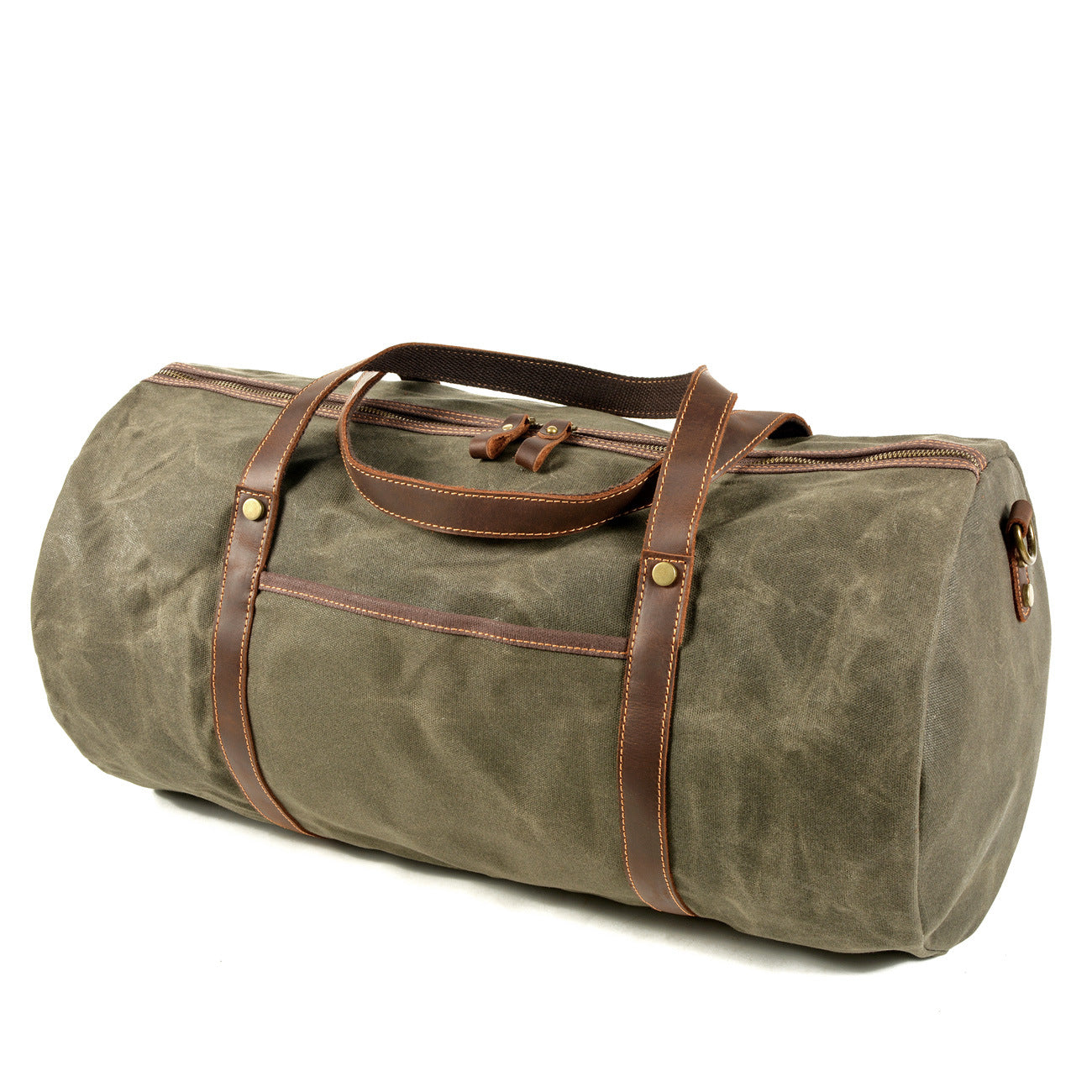 European And American Retro Foldable Travel Bag Portable Large-Capacity Waterproof Gym Bag Large-Capacity Leisure Outdoor Shoulder Bag Travel DealSniper.net