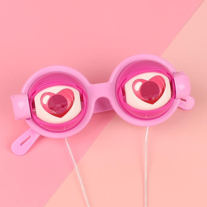 Crazy Eyes Glasses Toy Supplies Kids Party Kids dealsniper-net Pink