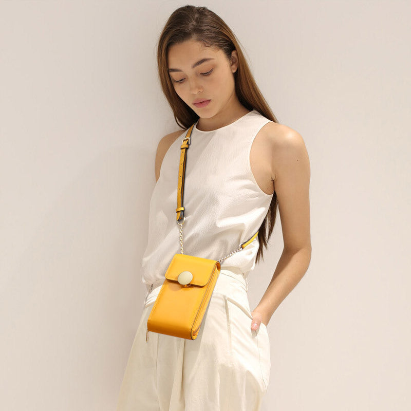 High-end Leather Shoulder Wallet Womens Fashion Women DealSniper.net