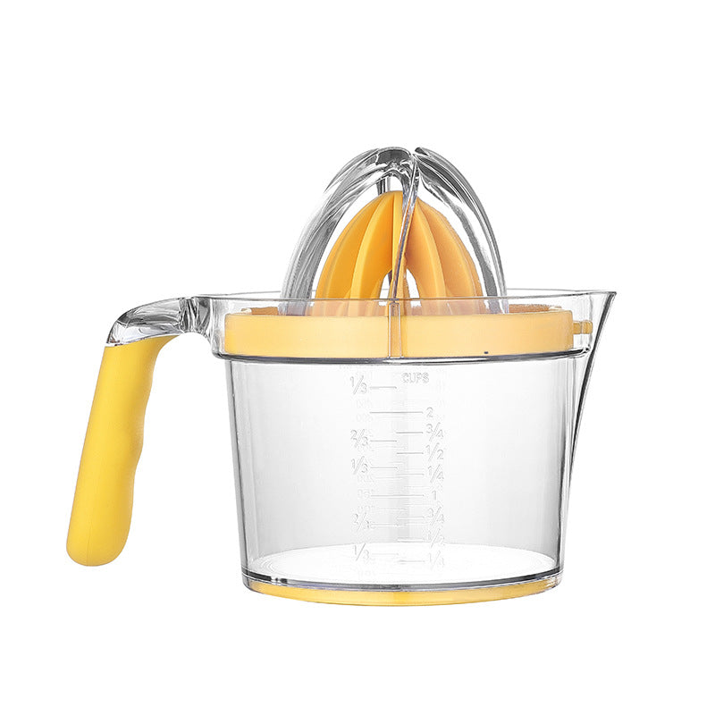 Lemon Orange Juicer Manual Hand Squeezer Fruit Juicer Kitchen DealSniper.net Yellow