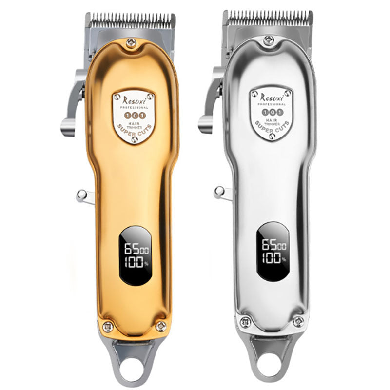 Full Metal LCD Display Electric Hair Clipper Men DealSniper.net