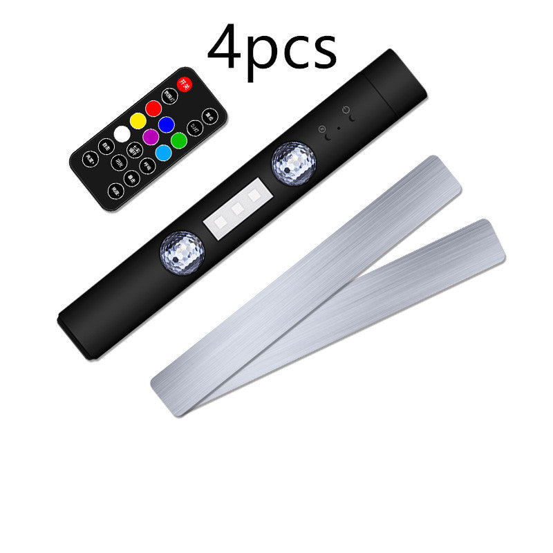Car Atmosphere Light In-car USB Charging Colorful Vehicle DealSniper.net B 4pcs