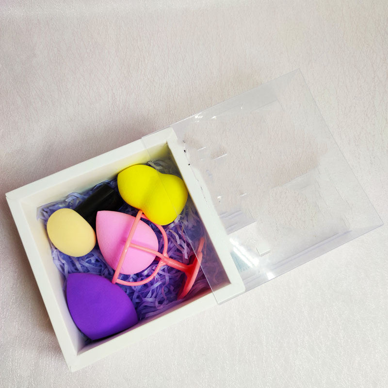 Wet And Dry Beauty Egg Set Mushroom Head Cushion Puff Boxed Beauty dealsniper-net 9