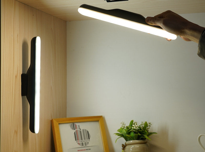 LED Small Desk Lamp Rechargeable Eye Protection Light House DealSniper.net Black Stepless dimming