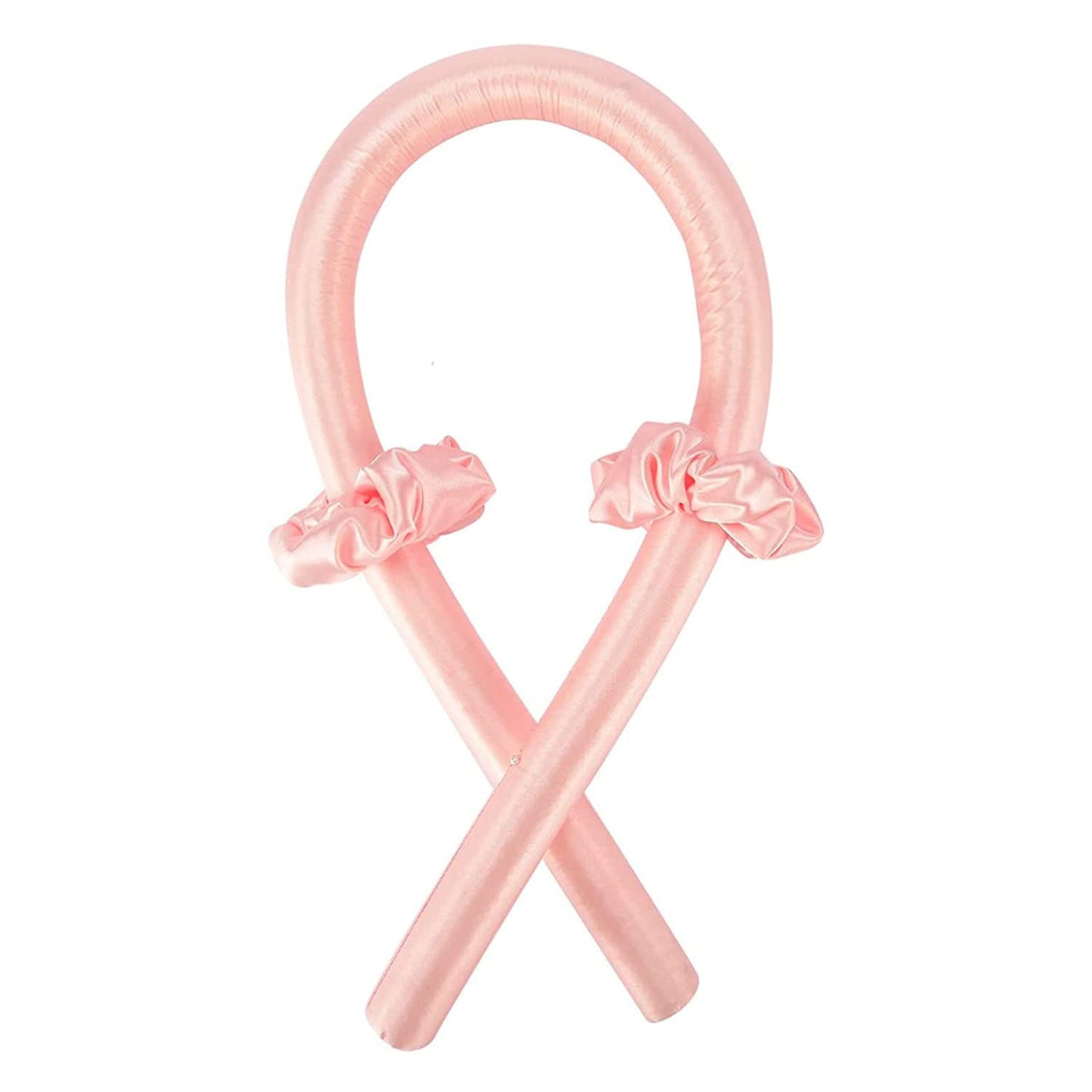 Heatless Curling Rod Curls Silk Ribbon Curlers Sleeping Soft Headband Wave Beauty DealSniper.net Pink 3Pcs Set