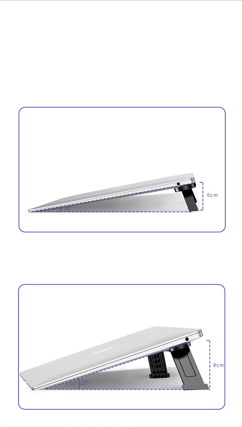 Foldable Laptop Stand Base Non-slip Desktop Gadgets DealSniper.net