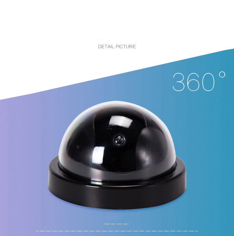 Home Dome Fake CCTV Security Camera With Flashing Red LED Light Home DealSniper.net