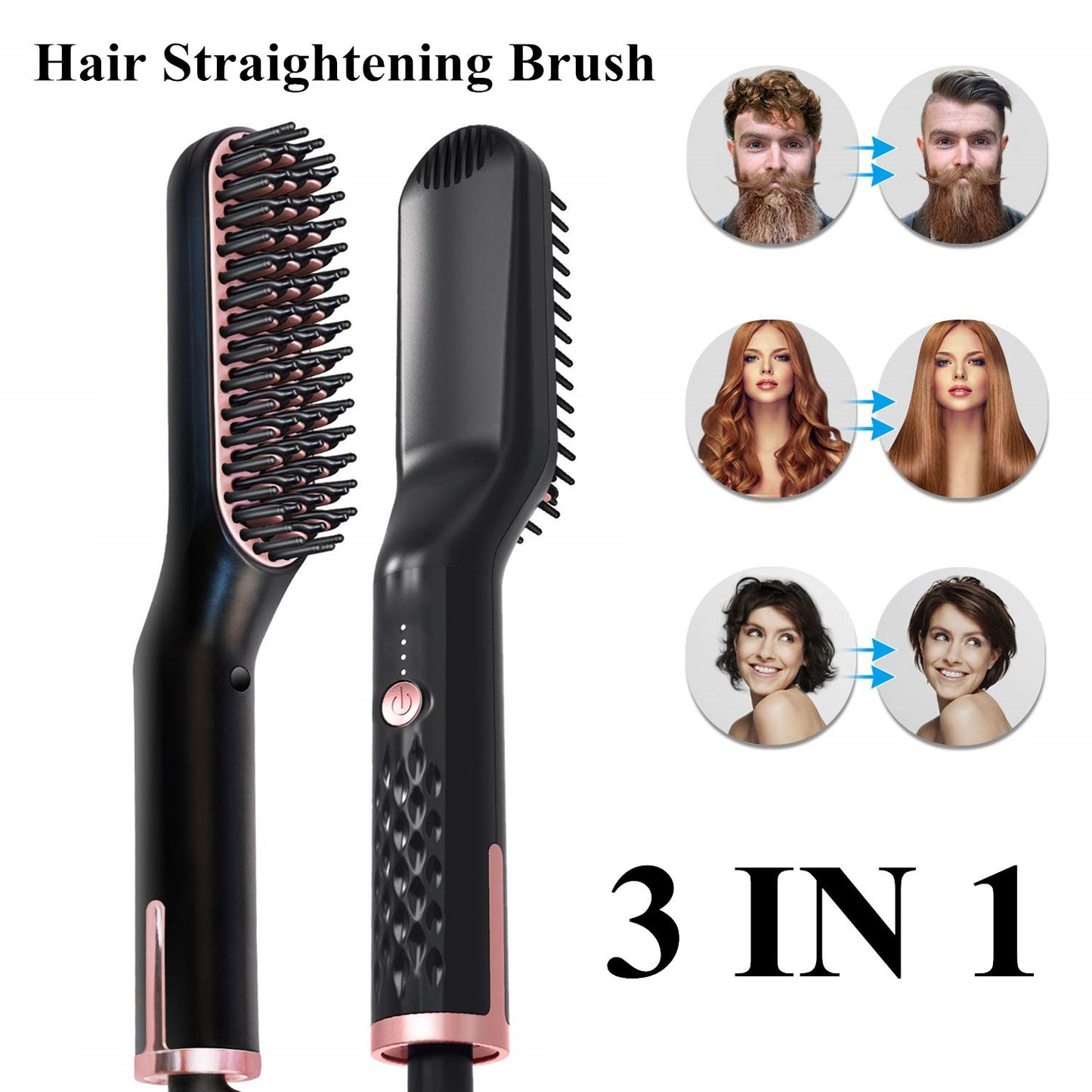 Hair Styling Comb Hair Straightener Comb Hair Straightener Beauty DealSniper.net