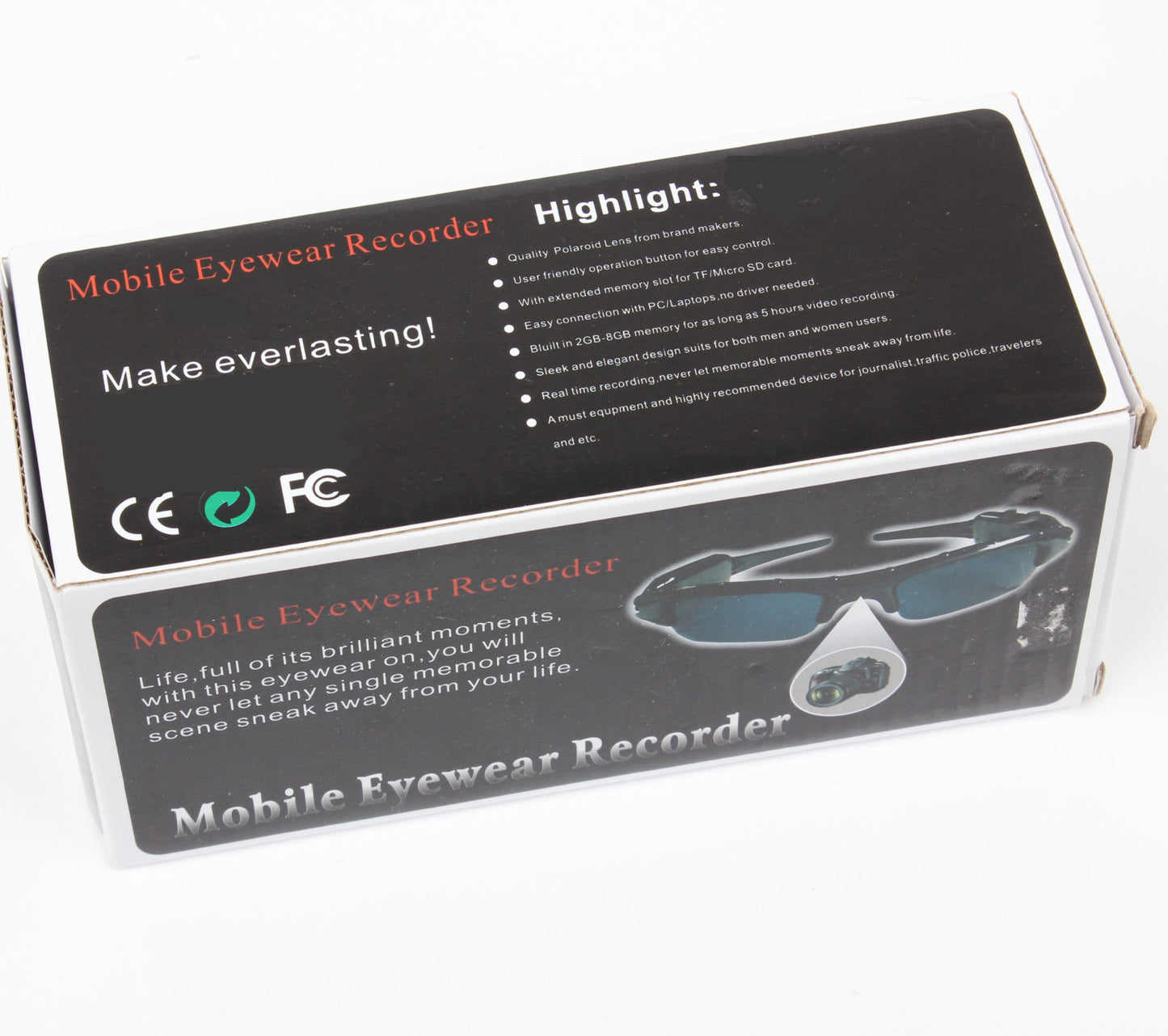 Video Shooting Glasses Smart Digital Glasses Sports Outdoor Fishing Outdoor DealSniper.net