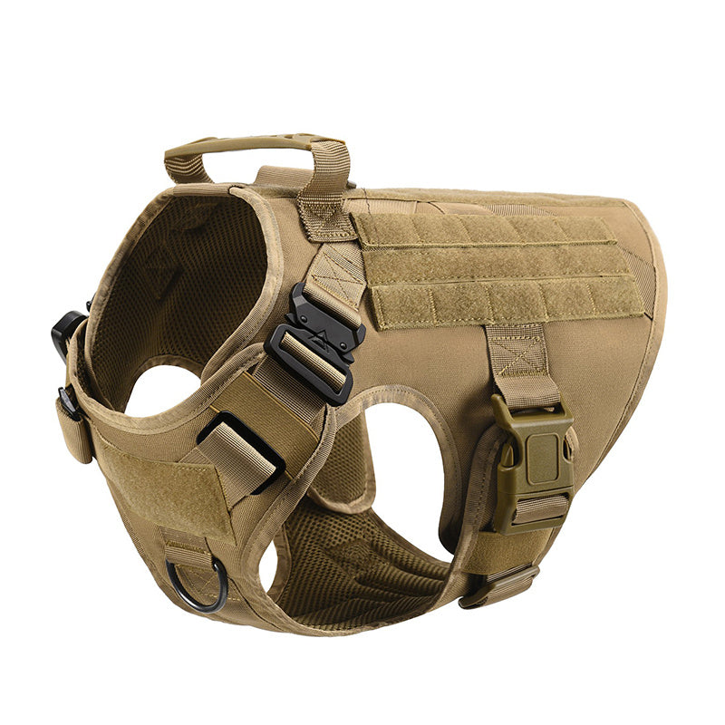 Outdoor Tactical Dog Vest For Large Dogs Pets DealSniper.net Mud L