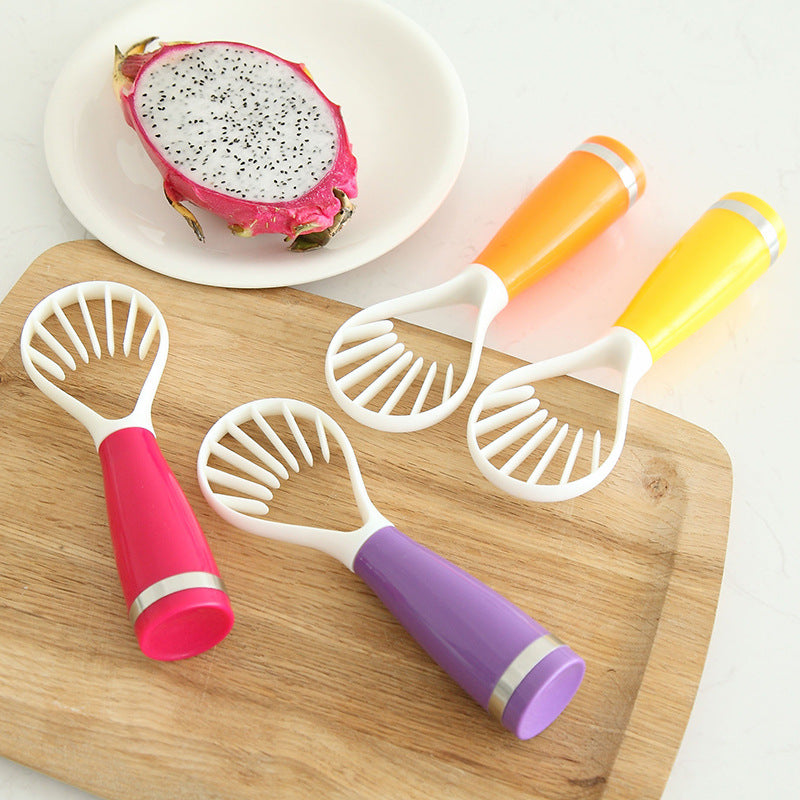 Multi-fruit Slices Flesh Digging Spoon Melon Go Fruit Capsule Kitchen DealSniper.net