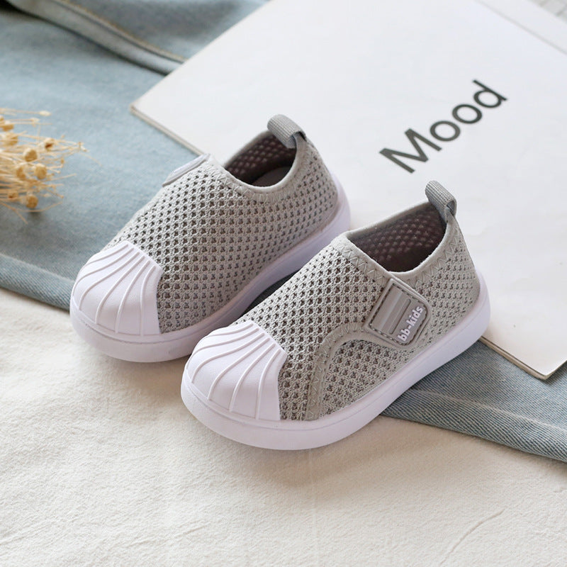 Girls Boys Casual Shoes Spring Infant Toddler Shoes Kids DealSniper.net Gray 23