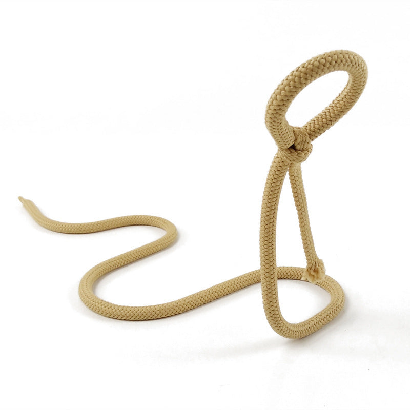 Suspension Rope Creative Wine Rack Crafts Snake Shaped Bracket Simple Home Kitchen DealSniper.net Light coffee 36X13X17CM