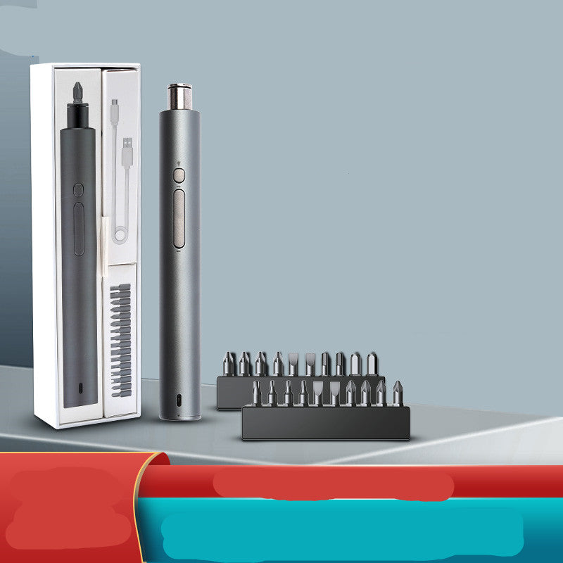Electric Screwdriver, Rechargeable Household Electric Screwdriver Tools dealsniper-net