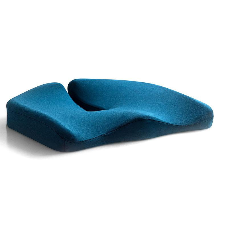 Pressure Relief Seat Cushion And Back Relief Lumbar Pillow Health dealsniper-net Lake Blue 1PCS
