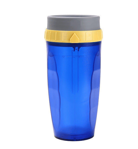 No Cover Twist Cup Travel Portable Cup Double Insulation Kitchen DealSniper.net 7style 201to300ML