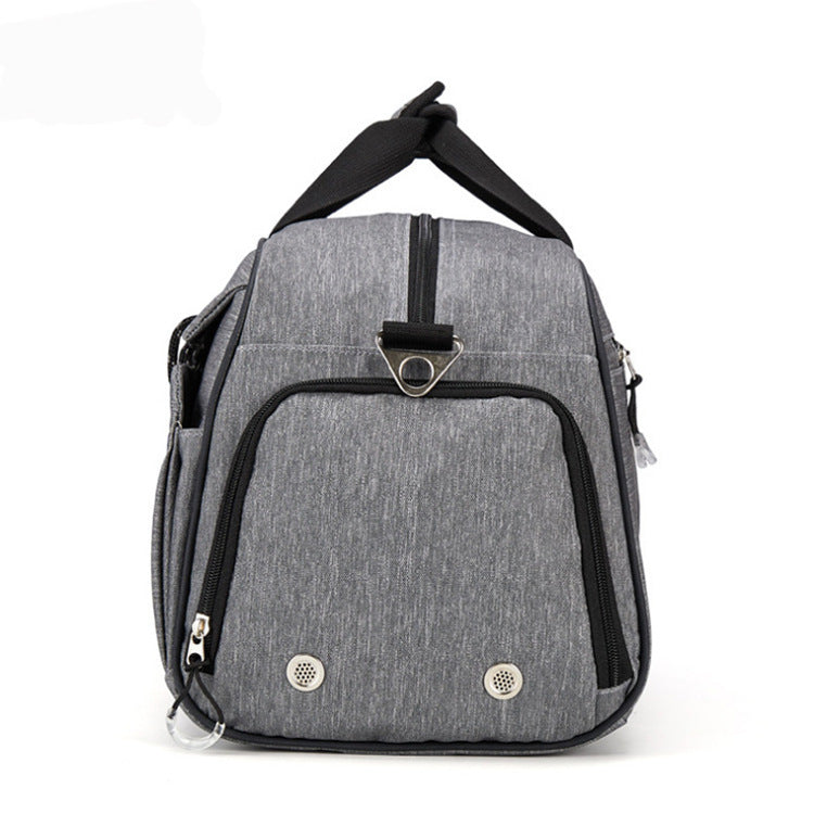 Sports Gym Bag Travel Duffel Bag With Shoes Compartment And Dry Wet Separation Layer For Men Women Outdoor Climbing Fitness Yoga Travel DealSniper.net