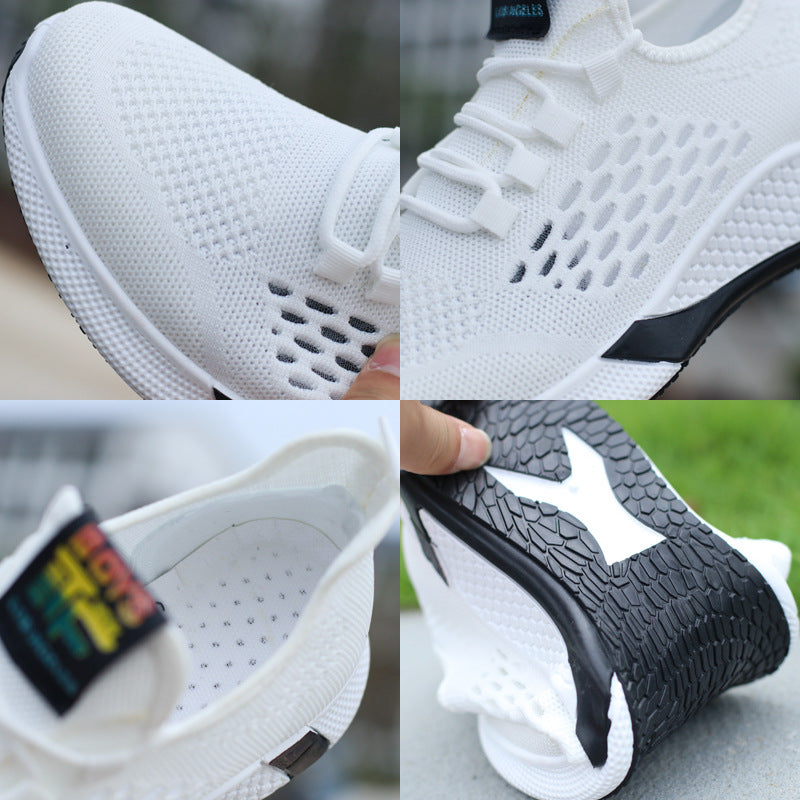 New Sports Shoes Men's Breathable Casual Mesh Shoes Comfort Sports dealsniper-net