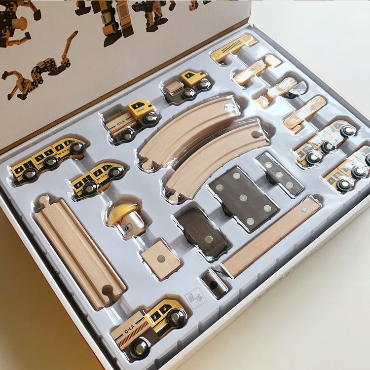 Children's Magnetic Building Blocks Assembling Toys Kids DealSniper.net