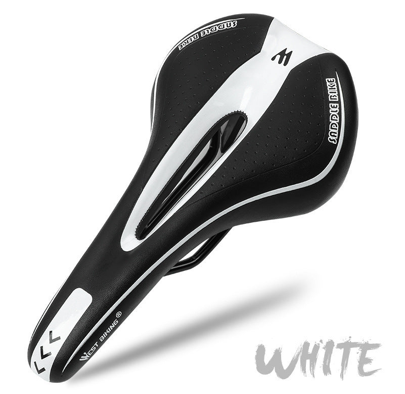 Bicycle seat mountain bike road bike Outdoor DealSniper.net A white