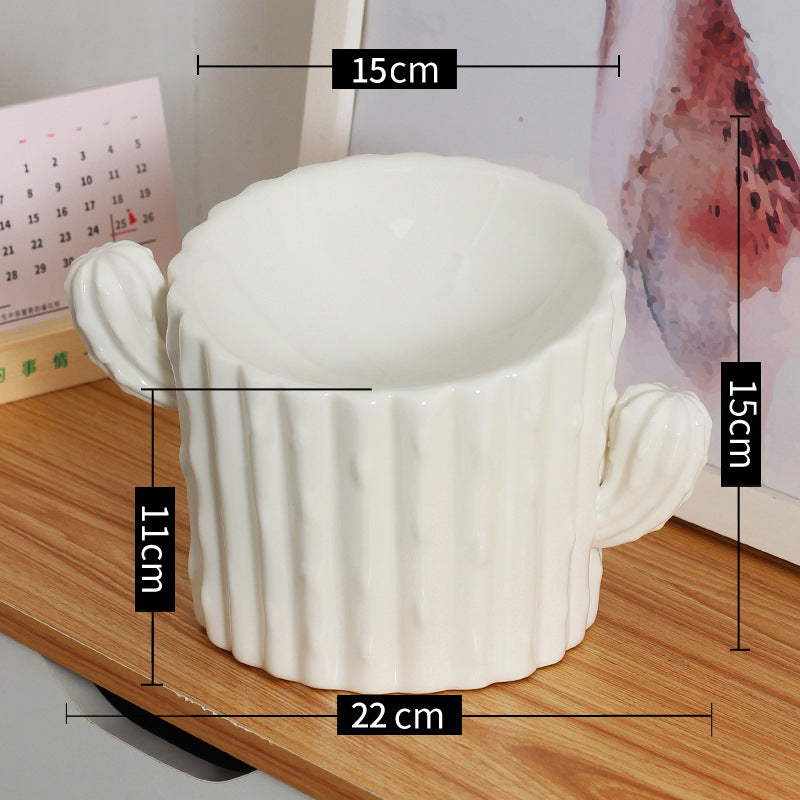 Cat Bowl Ceramic Protecting Cervical Spine Pets DealSniper.net B