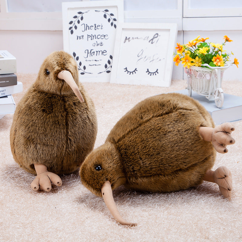 Simulation Kiwi Doll New Zealand National Bird Table Kids DealSniper.net