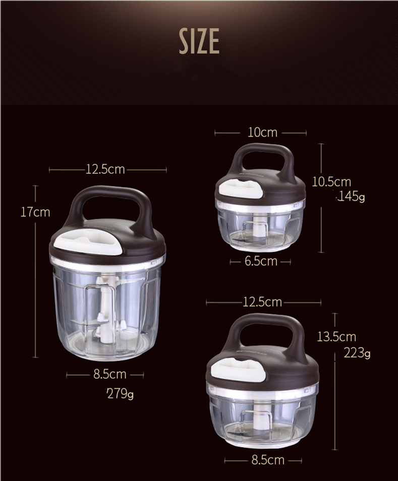 Household Manual Meat Grinder Mixer Kitchen Multifunctional Vegetable Cutter Kitchen DealSniper.net