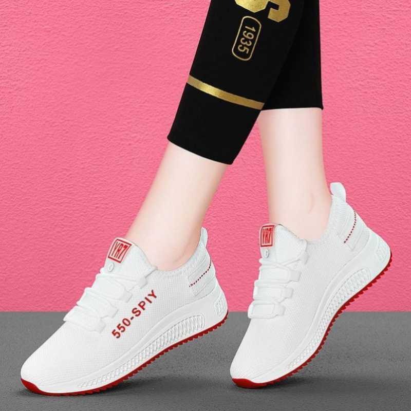 Soft Sole Fashion Leisure Travel Walking Shoes For Women Women DealSniper.net WhiteA 36