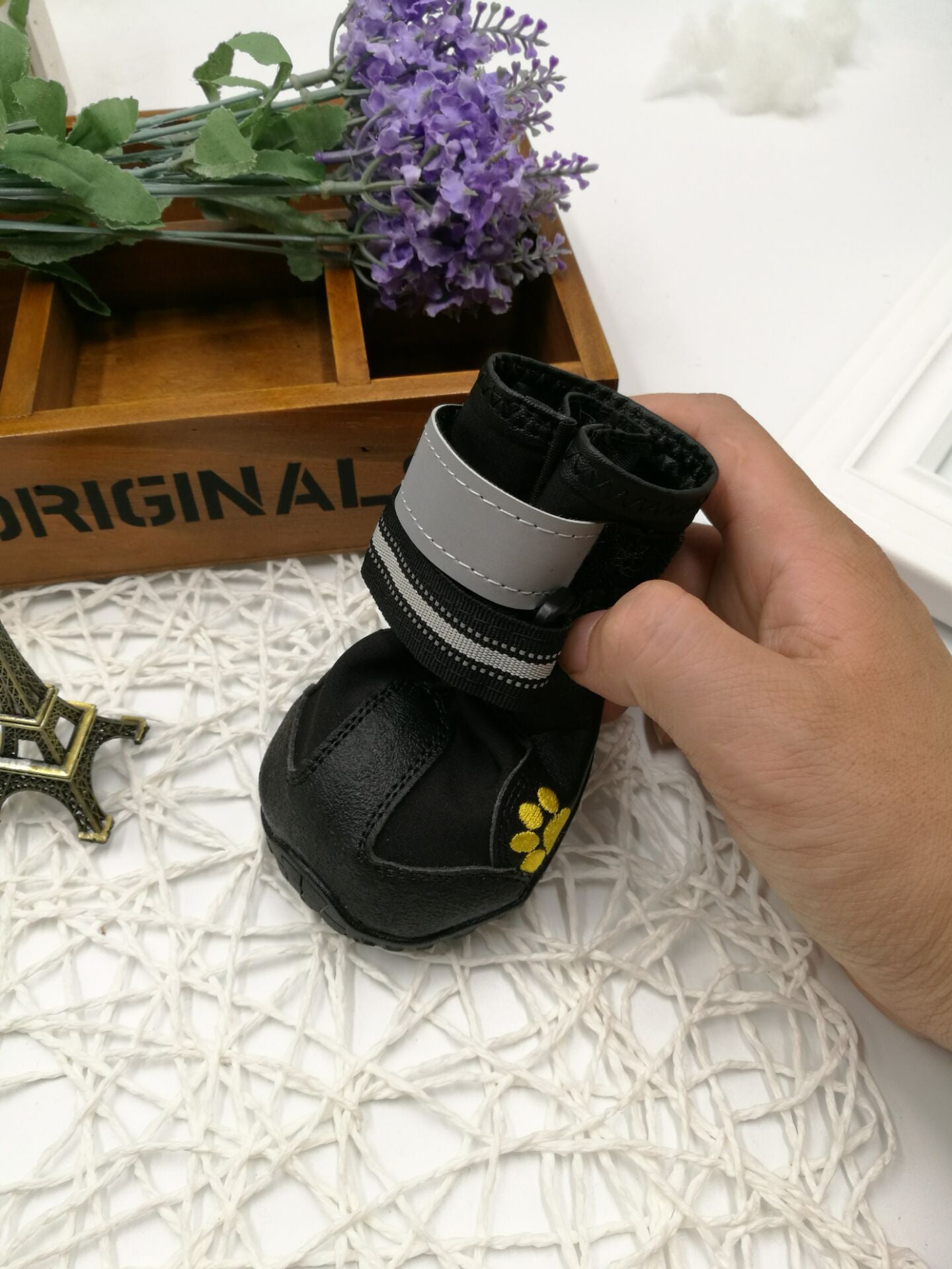 Pet shoes wear dog shoes Pets DealSniper.net Black No1