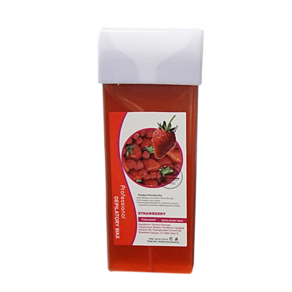 100 g hair removal wax block Beauty dealsniper-net Strawberry