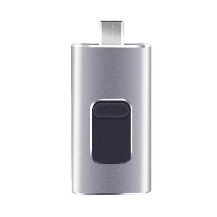 4 In 1 Stick For IPhoneAndroid Type C Usb Key Electronics DealSniper.net Silver 128G