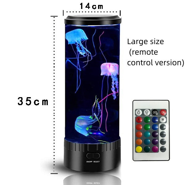 Jellyfish Lamp USB Colorful LED Color Changing Night Lamp Home Decor Gym From House Style I USB
