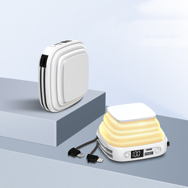 Mobile power portable night light Electronics DealSniper.net White