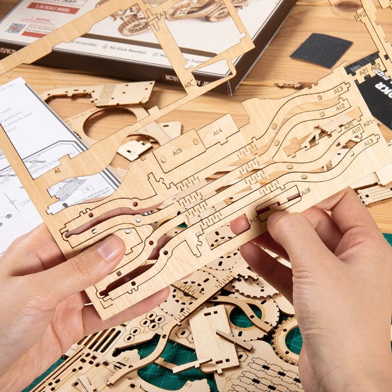 3D Wooden Puzzle Model Toys Deals DealSniper.net