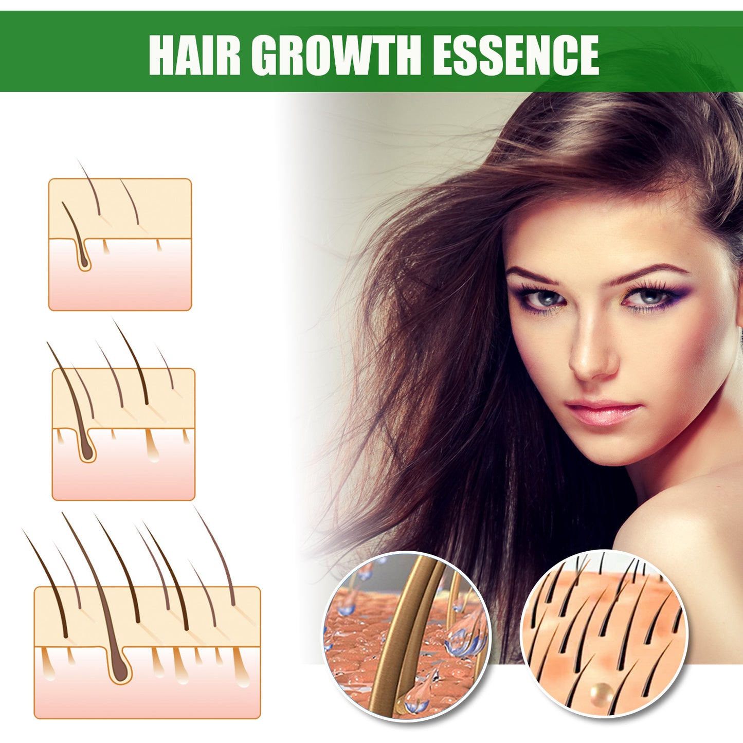 Ginger Hair Growth Moisturizing Nutrition Spray Health DealSniper.net