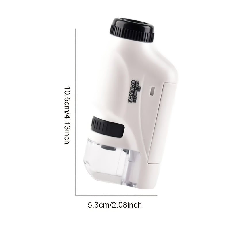 Pocket Microscope For Kids, Portable Handheld Mini Microscope Toy Kids DealSniper.net