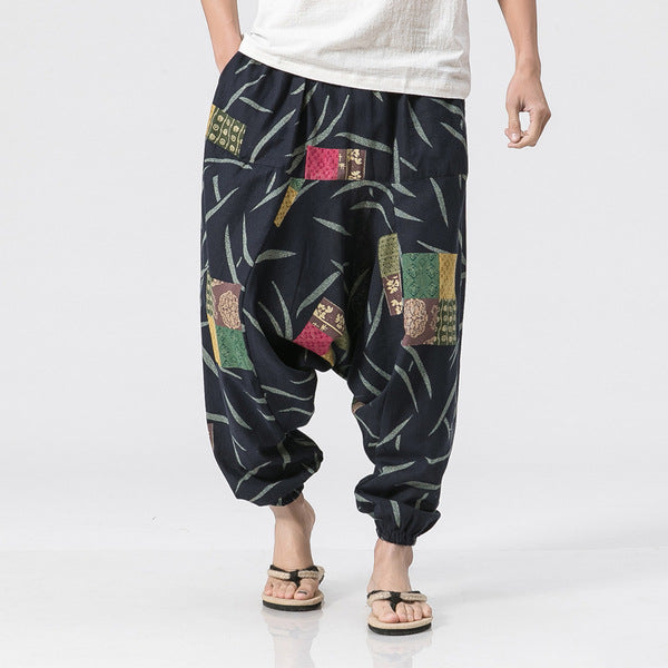 Konsiko Harem Pants Men DealSniper.net Picture 3 L