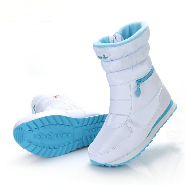 Women Boots Natural Wool Snow Boots Women Casual Ankle Boots -30 Degree Keep Warm Shoes For Women Waterproof Winter Boots Women DealSniper.net White 35