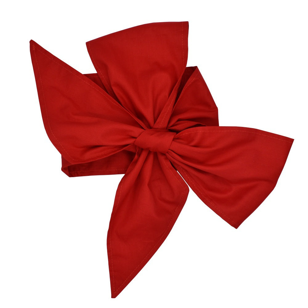 Swaddling cloth with cotton bow Kids DealSniper.net Red