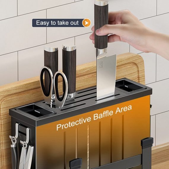 Household Stainless Steel Kitchen Chopsticks Storage Rack Kitchen DealSniper.net
