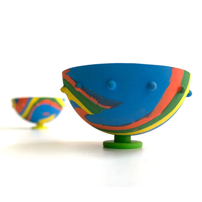 Children Toys Camouflage Bounce Rubber Popping Bowls Novelty Kids Holidays dealsniper-net