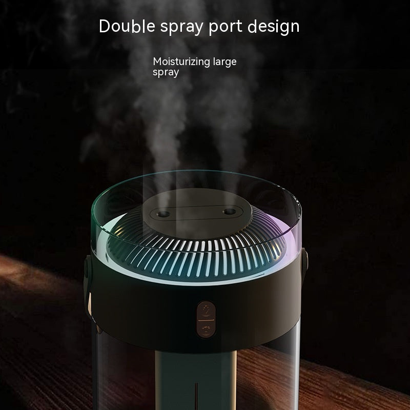 Large Capacity Double Spray Humidifier 26L Ambience Light House DealSniper.net