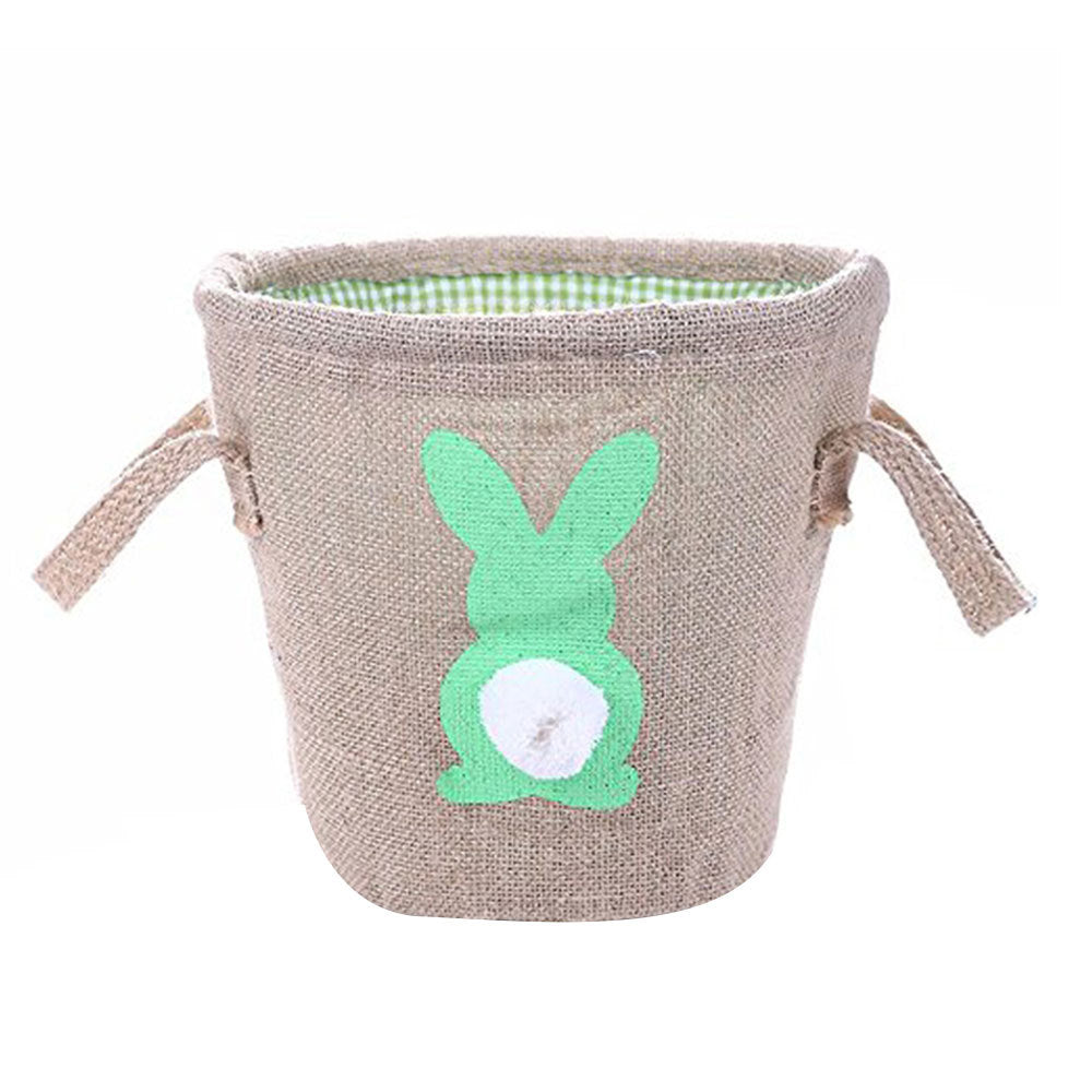 Easter Basket Jute Jesus Day Tote Bag Deals DealSniper.net